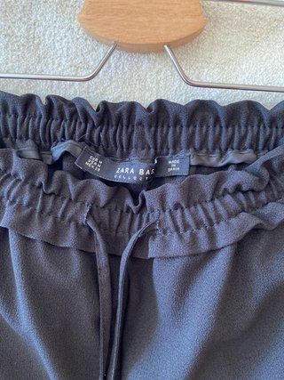 Pantalón Zara Básico Talla M Negro