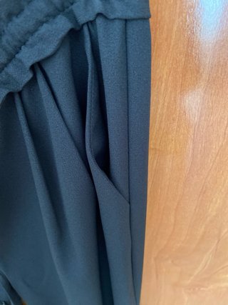 Pantalón Zara Básico Talla M Negro