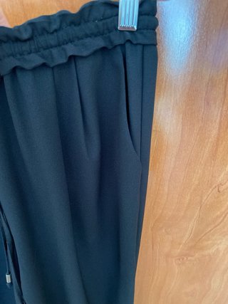 Pantalón Zara Básico Talla M Negro