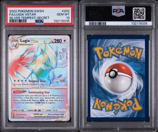 Carta Pokémon Lugia VSTAR #202 PSA 10