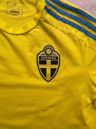 Adidas Camiseta Suecia Sweden Amarilla