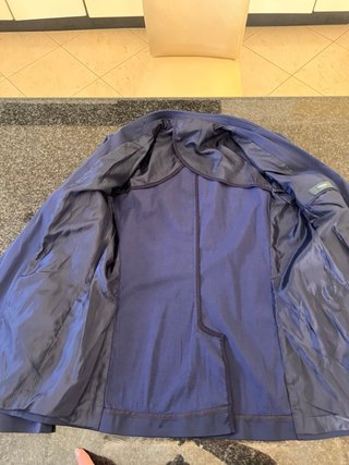 Giacca uomo blu