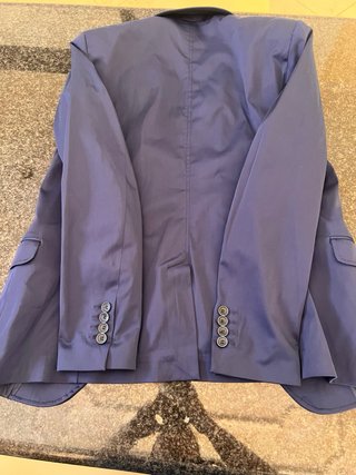 Giacca uomo blu