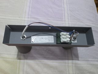 Lámpara de techo gris 2 focos