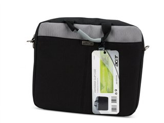Maletín Acer Notebook Slip Case Negro/Gris