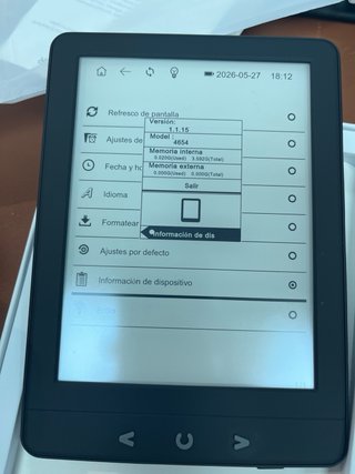 Silvergear Ebook Reader con Retroilumina#932080