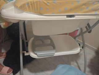 Bañera bebé con funda de jirafa