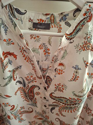 Camisa estampada mujer talla M