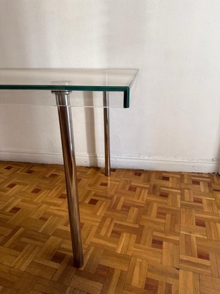 Espectacular Mesa de cristal grande 210x95