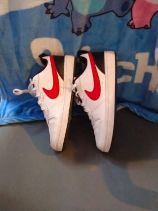 Zapatillas Nike Media Bota Blancas y Rojas