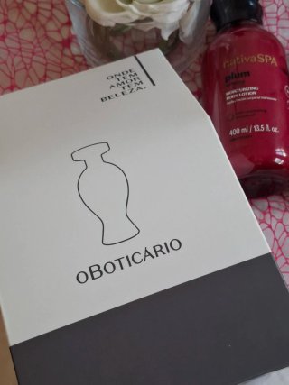Kit Nativa SPA Ameixa Boticário Óleo e Loção