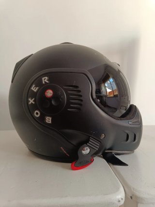 Casco Roof Boxer Negro Mate XL + Funda