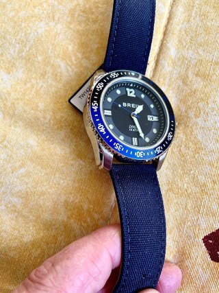 Reloj Breil Diver Azul y Plateado
