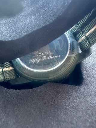 Nuovo - Swatch X Blancpain Bioceramic Green Abyss