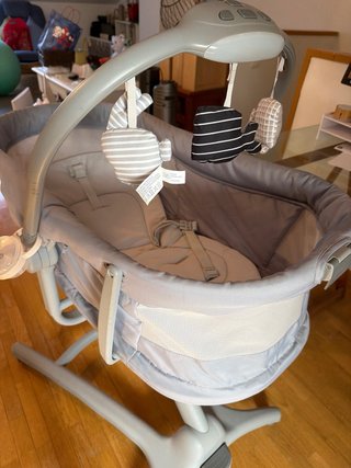 Culla Evolutiva Chicco Baby Hug 4 in 1 Grigio