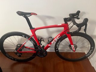 Bicicleta WRC Volcano Disc Roja