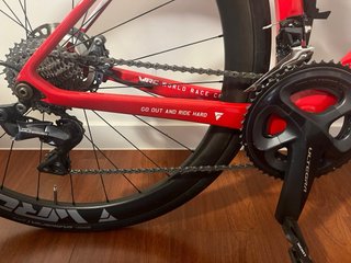 Bicicleta WRC Volcano Disc Roja