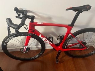 Bicicleta WRC Volcano Disc Roja