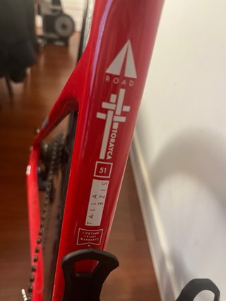 Bicicleta WRC Volcano Disc Roja