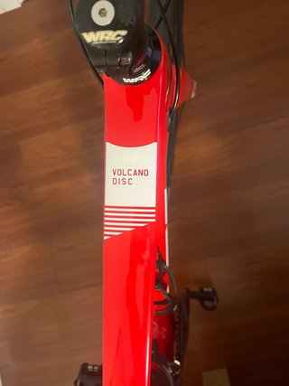 Bicicleta WRC Volcano Disc Roja