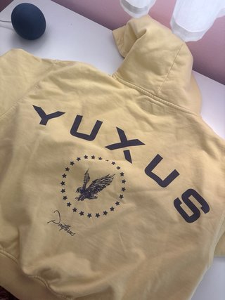 Sudadera YUXUS amarilla talla M
