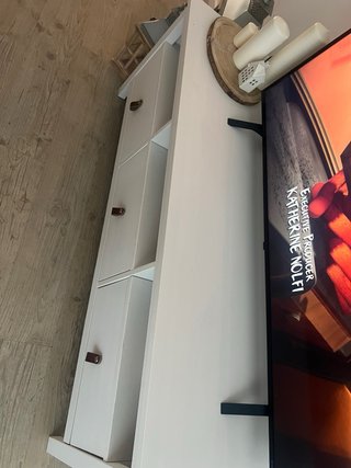 Mueble TV Ikea Hemnes Blanco