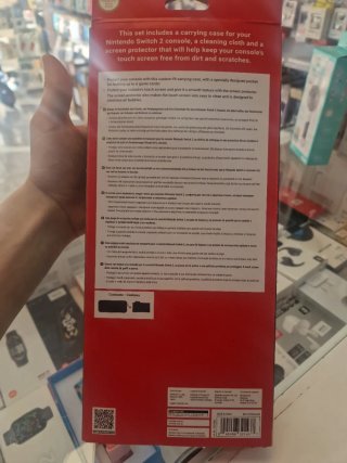 Funda Nintendo Switch 2 + Protector Pantalla