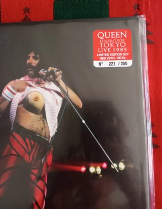VINILO QUEEN TITS OUT FOR TOKYO LIVE 1985 NUEVO