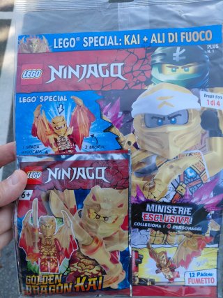 Lego Ninjago Special Golden Dragon Kai