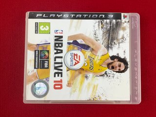 NBA Live 10 PS3 (PlayStation 3)