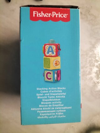 Bloques sensoriales apilables Fisher Price 6M+