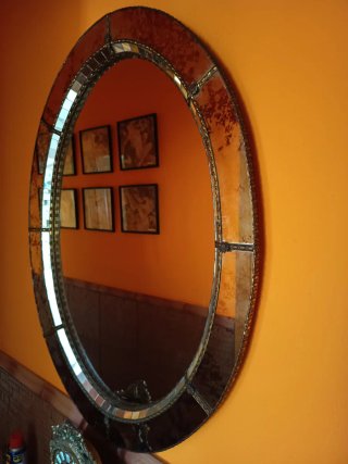 Espejo Decorativo Ovalado