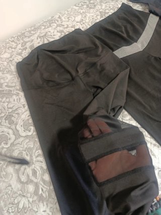 2 Mallas Premamá y Bañador Premamá Negro/Rosa