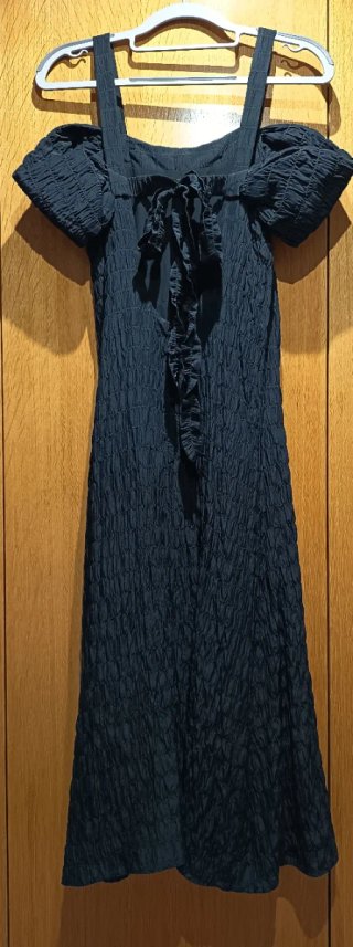 Vestido Seda Rejina Pyo & Other Stories Negro