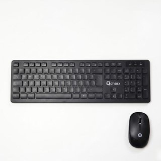 Combo Teclado y Ratón Qcharx Negro
