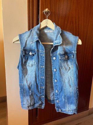 Chaleco vaquero motero WATER JEANS