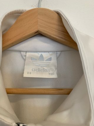 Felpa Adidas Vintage Bianca e Nera