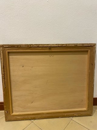 Cuadro Mapa Antiguo Enmarcado