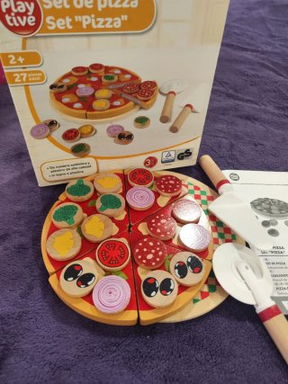 Pizza de Madera Playtive Set 27 Piezas