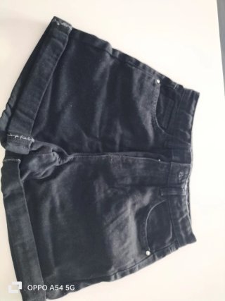 Pantalón corto vaquero T. 11-12s regalo camisetas