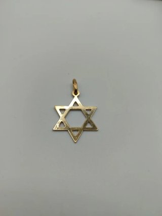 00626 Colgante Estrella de David 18k.