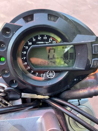 Yamaha FZ6 Naked Azul