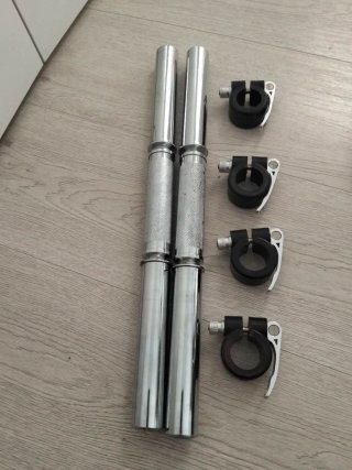 4 Discos Mancuernas, 4 discos de 3kg, 2kg y 1 kg
