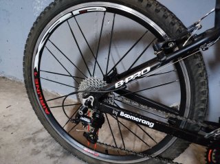 Bicicleta Montaña B-PRO ZS2 Naranja y negra