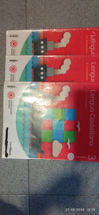 Libros 3 primaria. Usados y en buen estado (lápiz)