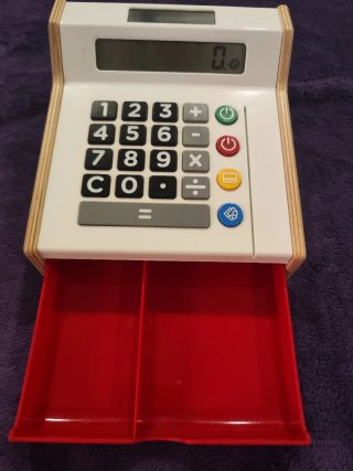 Calculadora Juguete Madera IKEA
