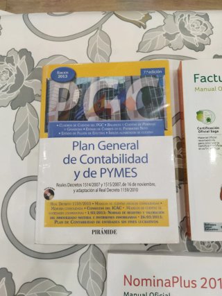 Conjunto de libros de contabilidad