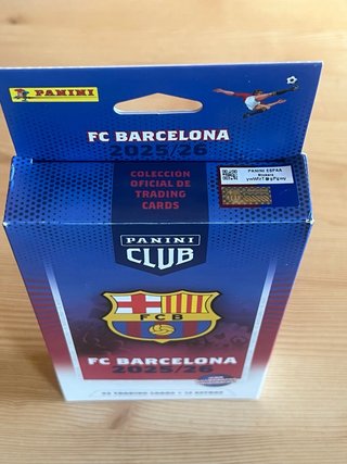 Caja Panini FC Barcelona 2025/26 Nueva sin abrir.