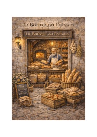 Poster Arredo La Bottega del Fornaio