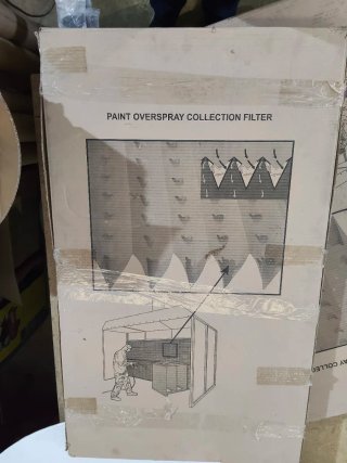 2 unidades  Filtro de cartón plisado para cabinas